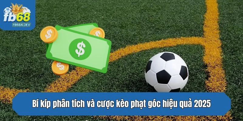 Bí kíp phân tích và cược kèo phạt góc hiệu quả 2025