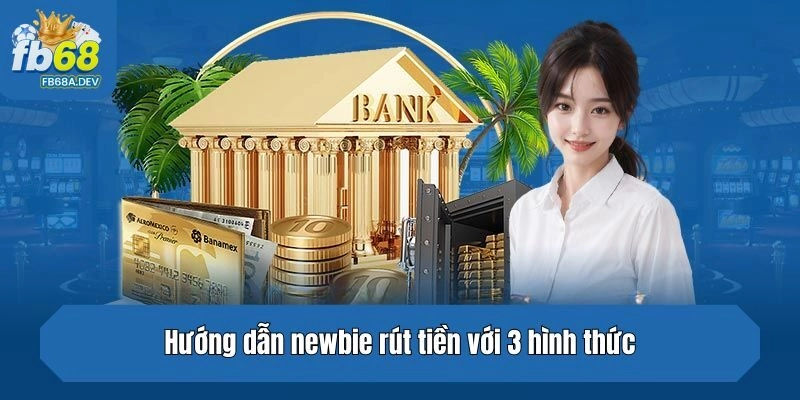 Hướng dẫn newbie rút tiền với 3 hình thức